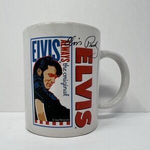 Elvis Presley Coffee Tea Mug Cup 10oz Always The Original Signature Product‎